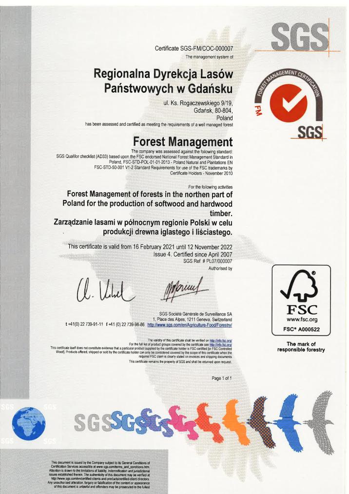 certyfikat&#x20;FSC